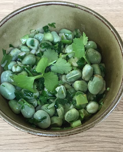 Spicy Broad Beans