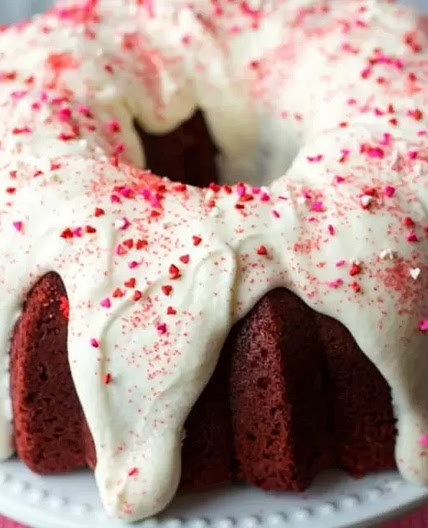 Panqué de Red Velvet San Valentín