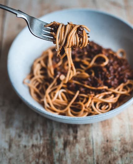 Mushroom & Lentil Bolognaise