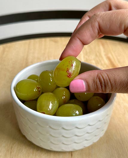 Sour patch grapes 