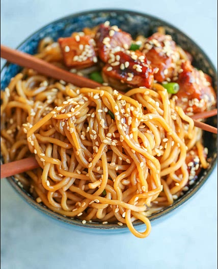 Teriyaki Chicken with Noodles 
