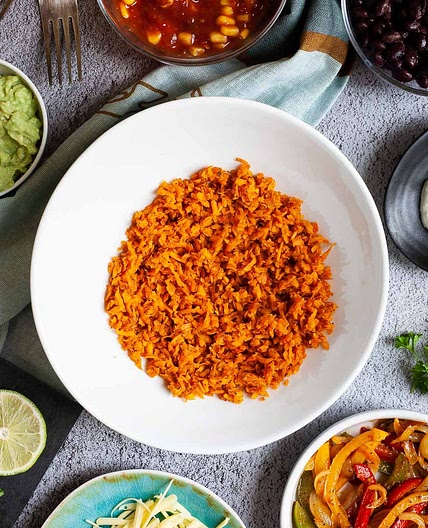 Riced Sweet Potato