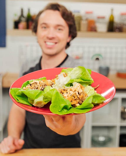 Mushroom Lettuce Cups