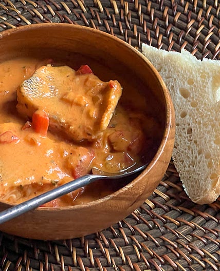 Catfish Paprikash