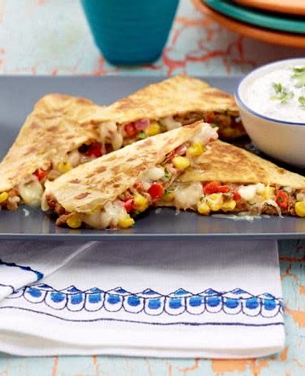Southwest Cheese Quesadillas