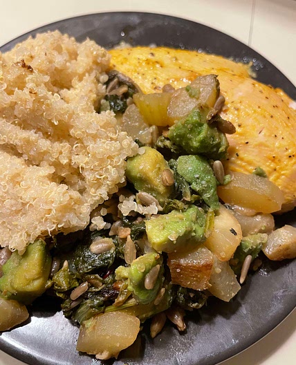 Spirulina Sprout Salad [CEC]