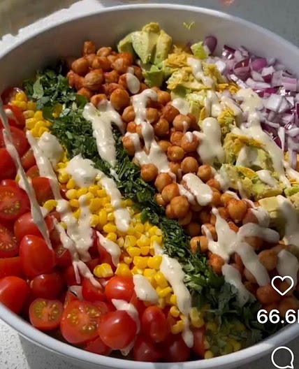 BBQ Chickpea Salad