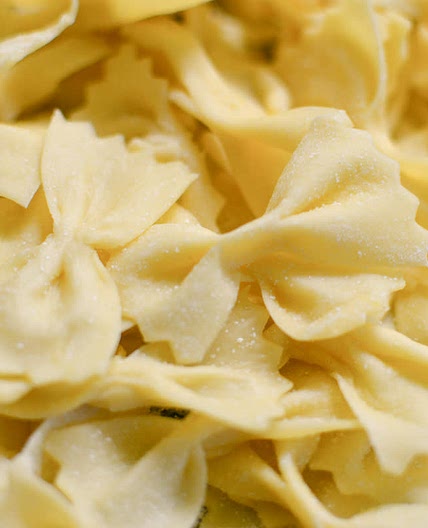 Homemade Farfalle