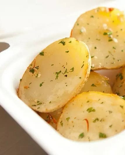 Papas a la Mantequilla y Limón