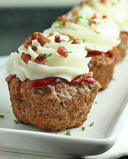 Meatloaf Cupcakes