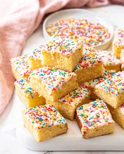 Vanilla Tray Bake