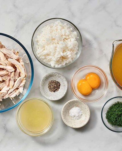 Avgolemono Chicken Soup with Rice