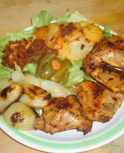Pollo al Jardín de San Marcos