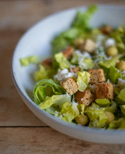 Chickpea Caesar Salad