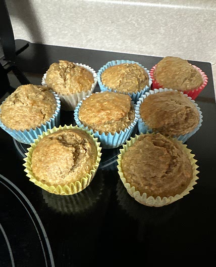 Banana Oat Muffins