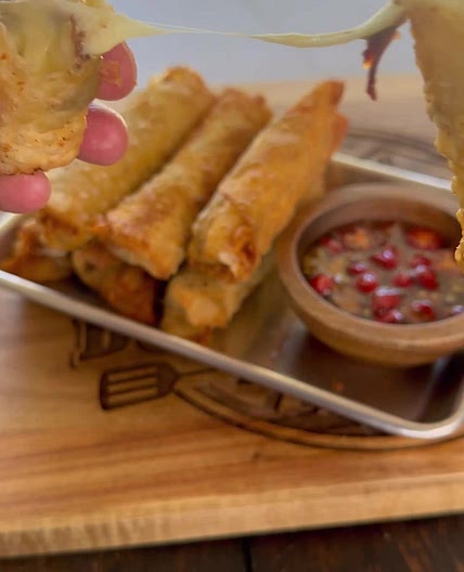 Beef Cheek Egg Rolls