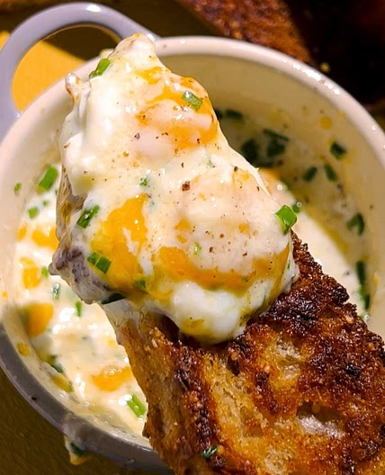 Herbed Eggs in Cocotte