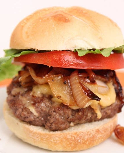 Caramelized Onion Burgers