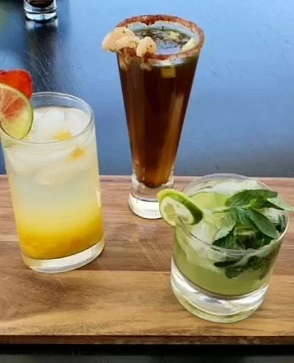 Paloma de Mango con Habanero
