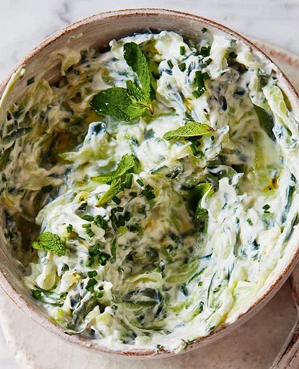  Cucumber & Chive Yoghurt