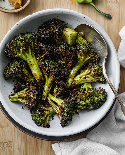 Roasted Miso Broccoli