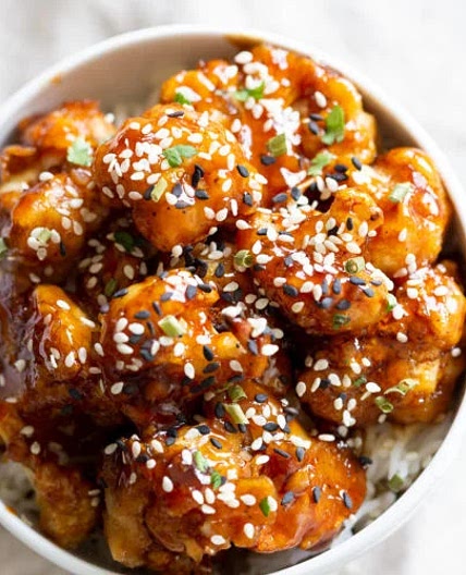 Soy sauce cauliflower