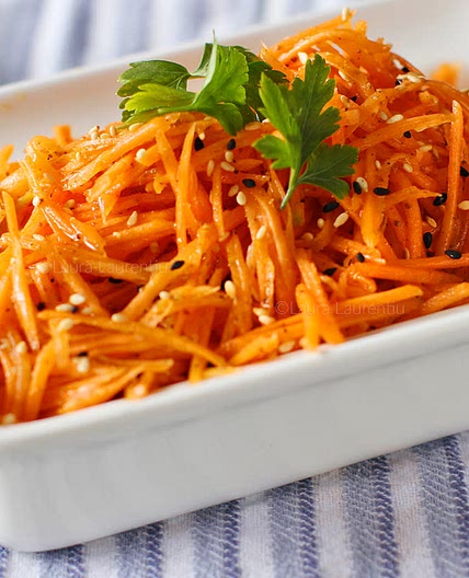 Korean carrot salad 