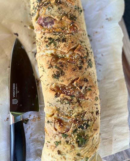 Stromboli, calzone or pizza roll