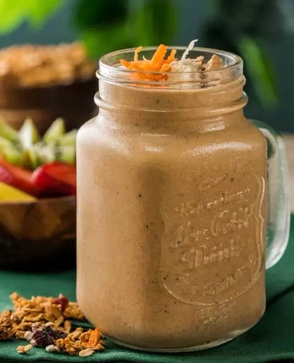 Smoothie de Pastel de Zanahoria