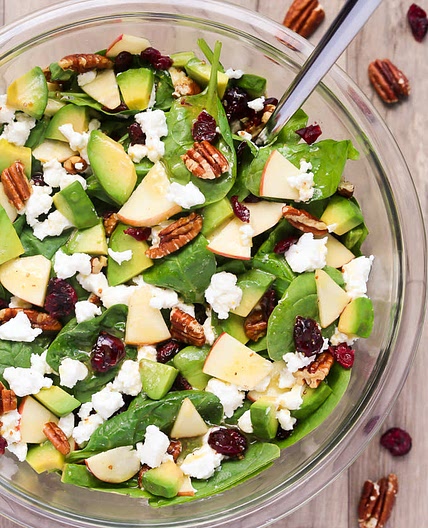 Poppyseed Spinach Salad 