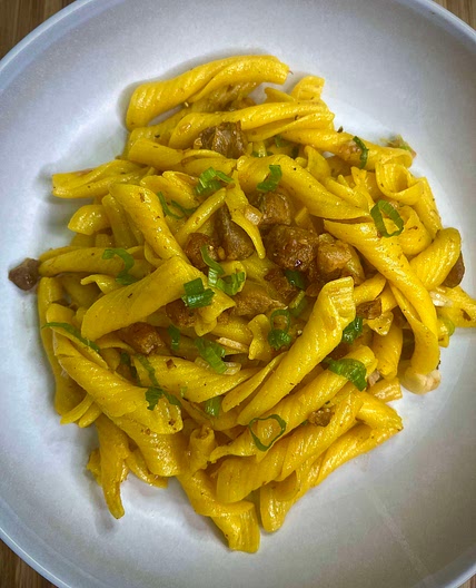 Sisig Pasta