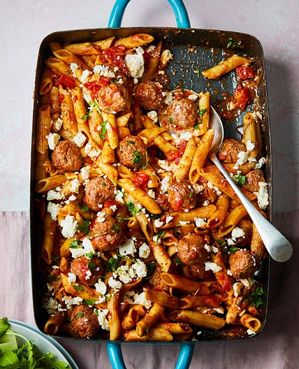 Meatball pasta bake recipe | Slimming World Blog