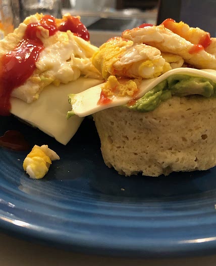 Keto avocado toast