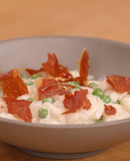 Gnocchi With Prosciutto & Peas