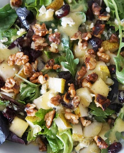 Pear & Gorgonzola Salad