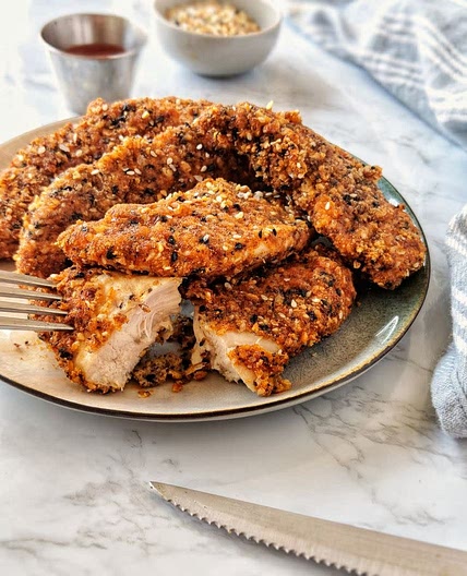 Everything Bagel Chicken