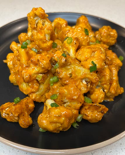 Air Fryer Buffalo Cauliflower Bites