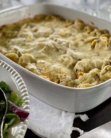 Pesto Tortellini Bake