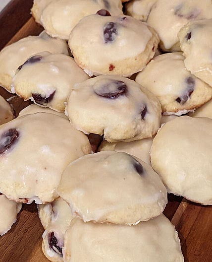Lidia Bastianich's Ricotta-Cherry Cookies are Moist, Easy + Delicious