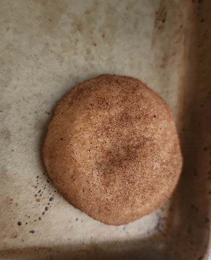 Caramel Stuffed Snickerdoodle