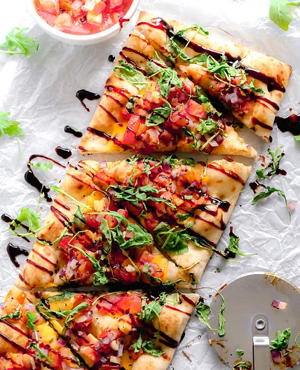 Flatbread pizza