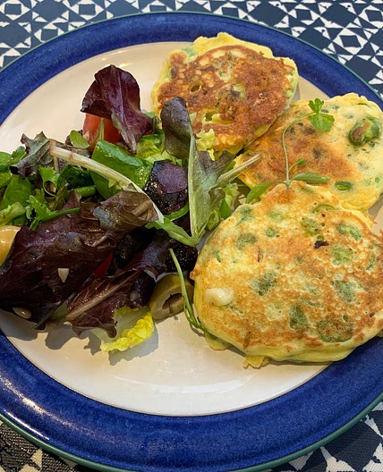 Broad Bean Fritters