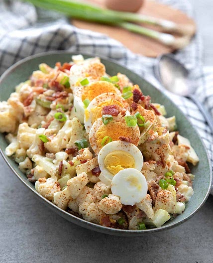 Cauliflower Potato Salad Recipe