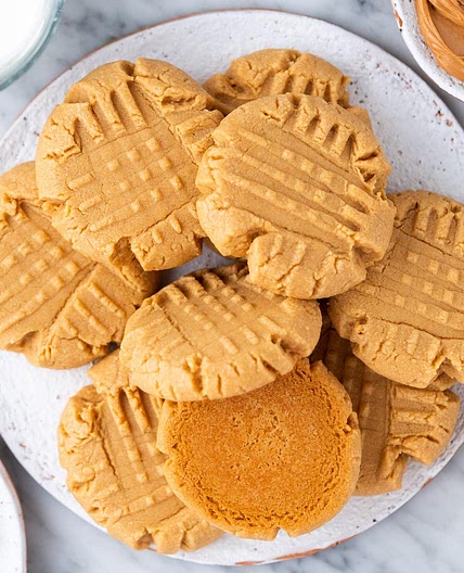Peanut Butter Cake Mix Cookies
