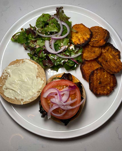 Portobello Mushroom Burgers