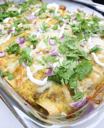 Sweet Potato & Black Bean Enchiladas