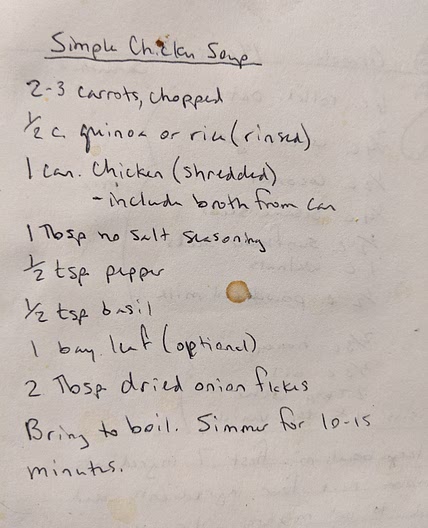 Simple Chicken Soup