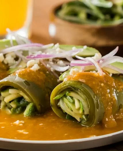 Enchiladas de Nopales Bajas en Carbohidratos