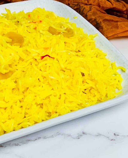 Instant Pot Saffron Rice