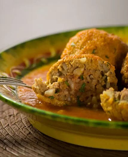Albóndigas en Salsa Morita